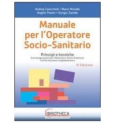 MANUALE PER L'OPERATORE SOCIO-SANITARIO