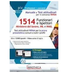 1514 FUNZIONARI E ISPETTORI MINISTERO LA