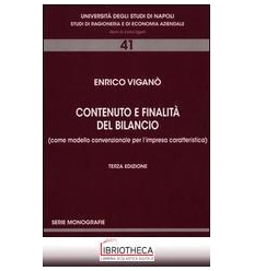 Contenuto e finalità del bilancio