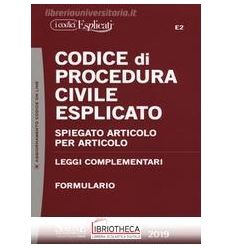 E2 CODICE DI PROCEDURA CIVILE ESPLICATO