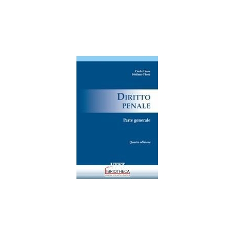 DIRITTO PENALE PARTE GENERALE 4ED.
