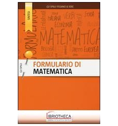 FORMULARIO DI MATEMATICA