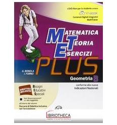 MATEMATICA TEORIA ESERCIZI PLUS B ED. MISTA