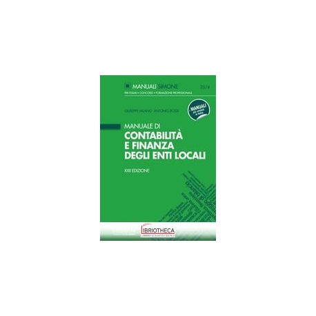 25/4 MANUALE DI CONTABILIT