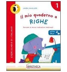 MIO QUADERNO A RIGHE 1