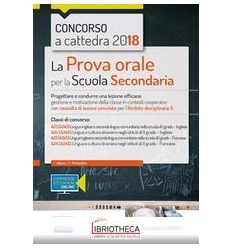 PROVA ORALE SC.SECOND.AMBITO 5 INGLESE