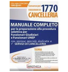 CONCORSO 1770 FUNZ. CANCELL. MANUALE