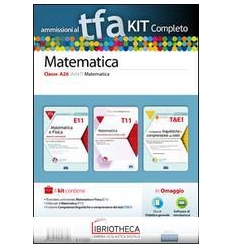 TFA. MATEMATICA CLASSE A26 (A047) PER PROVE SCRITTE