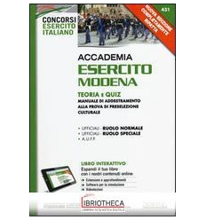 NE/431 ACCADEMIA ESERCITO MODENA - TEORI