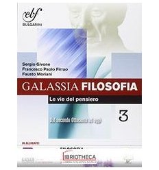 GALASSIA FILOSOFIA 3 ED. MISTA