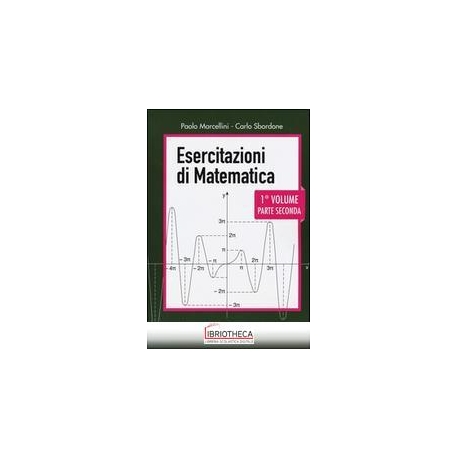 ES. DI MATEMATICA. VOL. 1/2