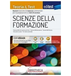 Scienze della formazione. Teoria & test.