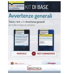 AVVERTENZE GENERALI KIT BASE 2020