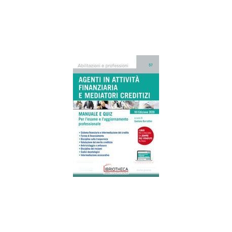 57 AGENTI IN ATTIVITÃ  FINANZIARIA
