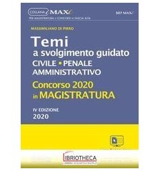 TEMI SVOLGIMENTO GUIDATO CIV.PEN.AMM.