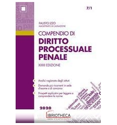 COMPENDIO DI DIRITTO PROCESSUALE PENALE