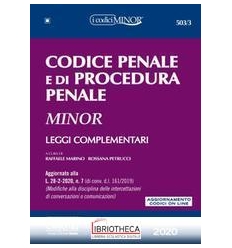 CODICE PENALE E PROC. PENALE MINOR