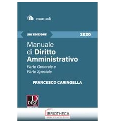 Manuale di diritto amministrativo.