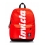 ZAINO INVICTA CARLSON PLAIN LOGO-ROSSO 