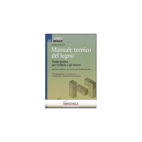 MANUALE TECNICO LEGNO (E106)