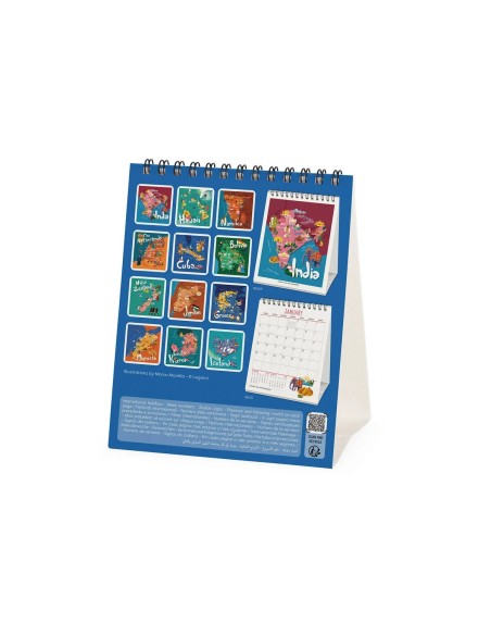 8052694034702 CALENDARIO DA TAVOLO 2026 - LET' S TRAVEL