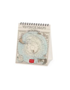 8052694034672 CALENDARIO DA TAVOLO 2026 - VINTAGE MAPS