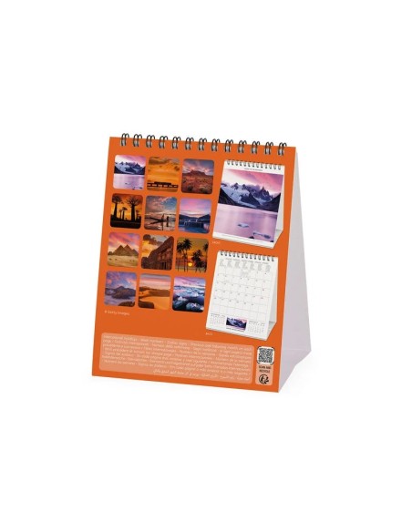 8052694034498 CALENDARIO DA TAVOLO 2026 - SUNSETS