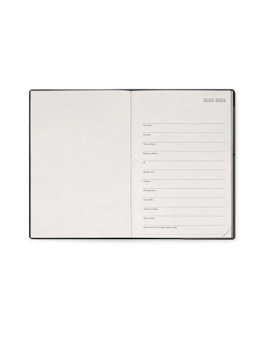 8052694031800 Agenda Giornaliera Medium Deep Graphite