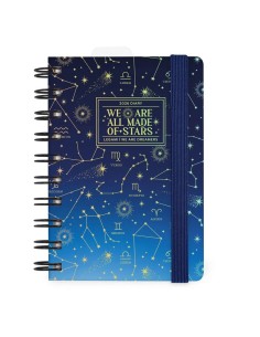 8052694032777 Agenda Giornaliera Spiralata Small Stars