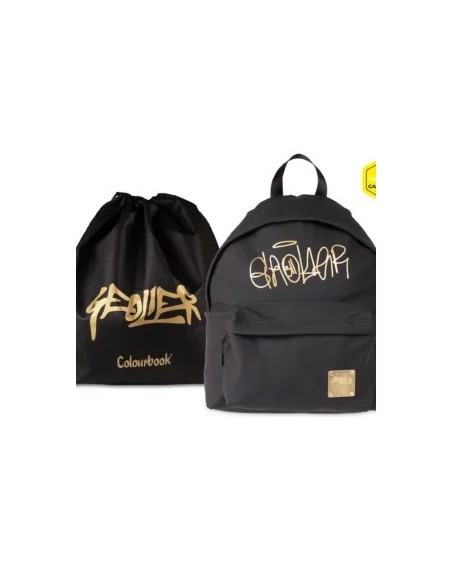 8055954546595 ZAINO COLOURBOOK GEOLIER BLACK RUBBER