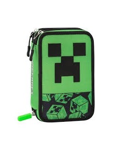 8058263233583 ASTUCCIO 3ZIP PIXEL MINECRAFT