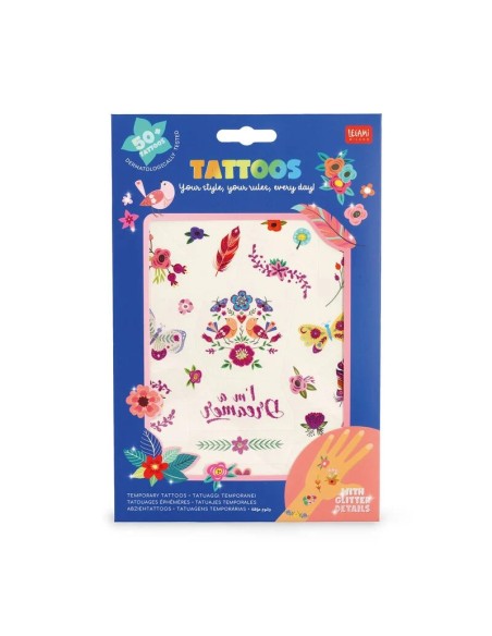 8052694028282 Tatuaggi Temporanei - Flowers 8052694028282 Tatuaggi Temporanei - Flowers