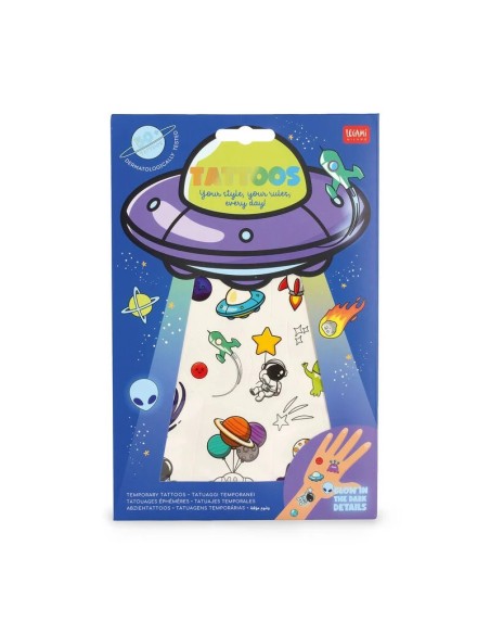 8052694028244 Tatuaggi Temporanei - Space 8052694028244 Tatuaggi Temporanei - Space