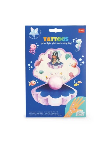 8052694028305 Tatuaggi Temporanei - Mermaid