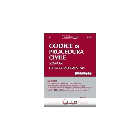 508/1 CODICE DI PROCEDURA CIVILE E LEG