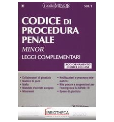 CODICE PROC. PENALE MINOR 2020