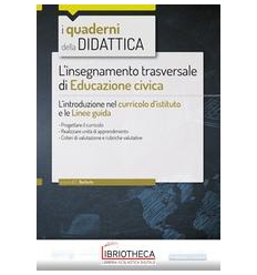 INSEGNAMENTO TRASVERSALE EDUCAZIONE CIV