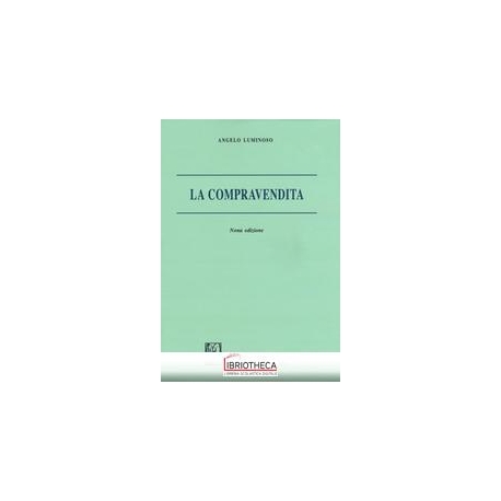 LA COMPRAVENDITA
