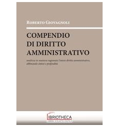 COMPENDIO DIRITTO AMMINISTRATIVO