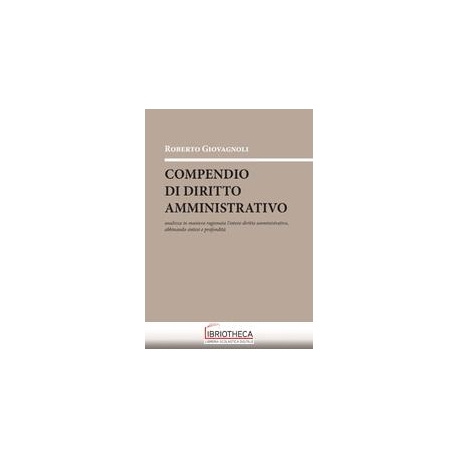 COMPENDIO DIRITTO AMMINISTRATIVO