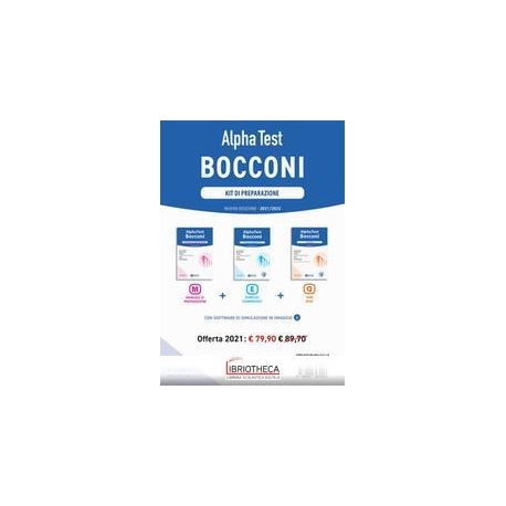 ALPHA TEST PLUS BOCCONI