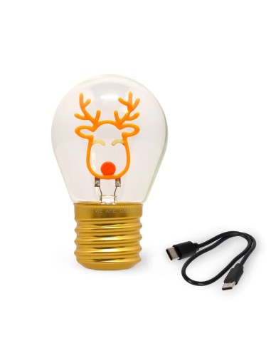 8052694020040 BULB FICTION LAMPADA TAVOLO REINDEER LEGAMI