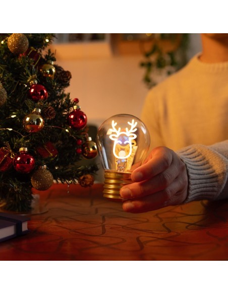 8052694020040 BULB FICTION LAMPADA TAVOLO REINDEER LEGAMI