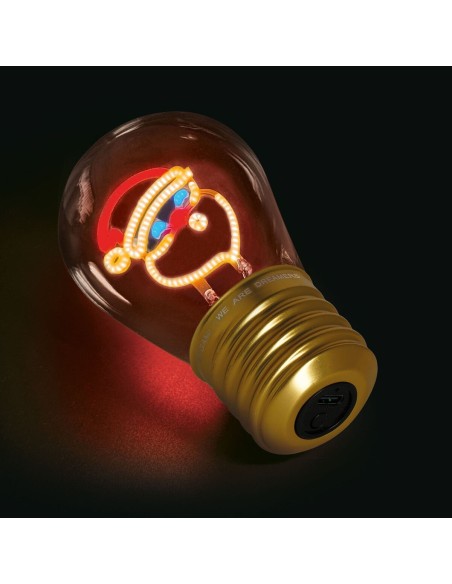 8052694020033 BULB FICTION LAMPADA TAVOLO SANTA CLAUS LEGAMI