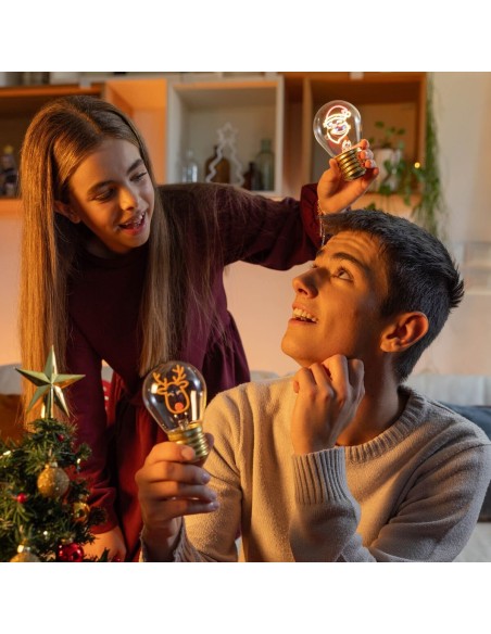 8052694020033 BULB FICTION LAMPADA TAVOLO SANTA CLAUS LEGAMI