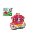 3070900072541 Elise's Carriage Puzzle 54 pcs Djeco
