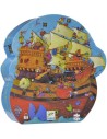 3070900072411 Barbarossa's boat - Puzzle 54 pcs Djeco