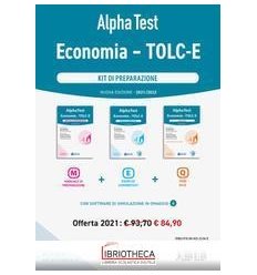 ALPHA TEST ECONOMIA TOLC-E. KIT DI PREPARAZIONE