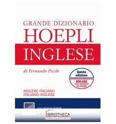 GRANDE DIZIONARIO DI INGLESE. INGLESE-ITALIANO ITALI