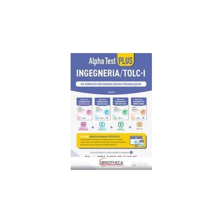 INGEGNERIA. KIT 4 LIBRI PLUS